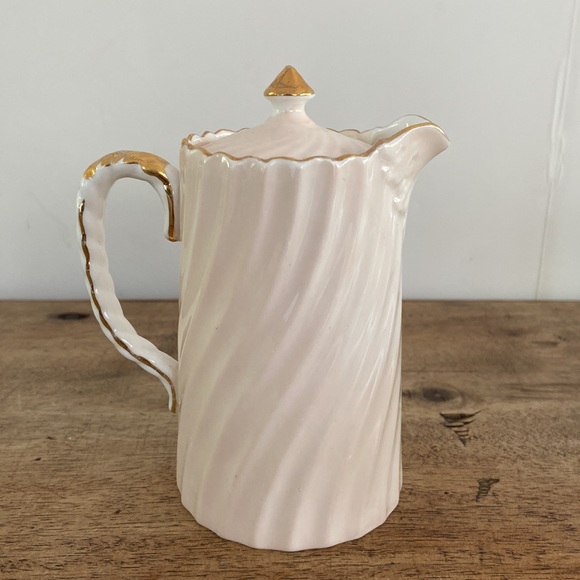 John Aynsley Swirl Pattern Mini Coffee/Tea Pot - Picture 4 of 11
